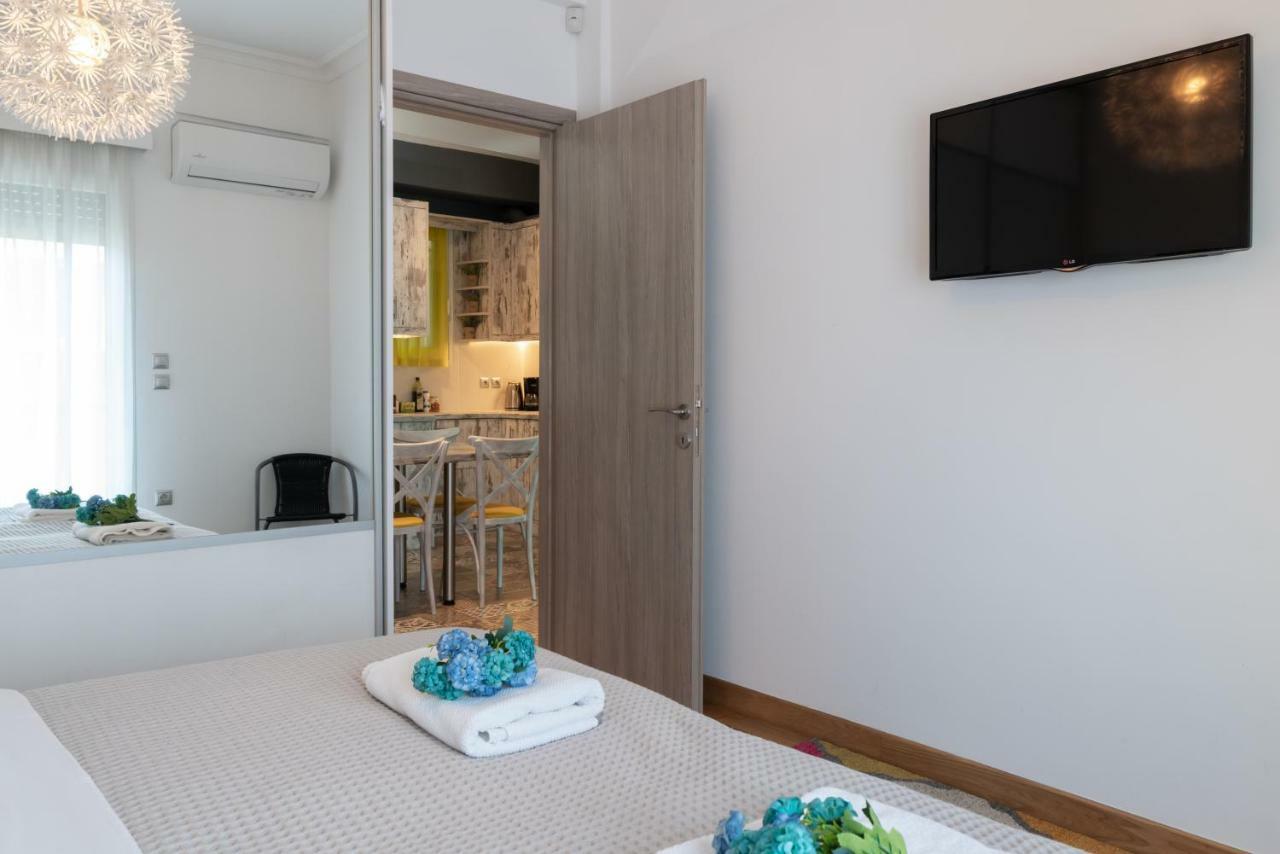 Appartamento Modern & Stylish Apt At The Heart Of Atene Esterno foto