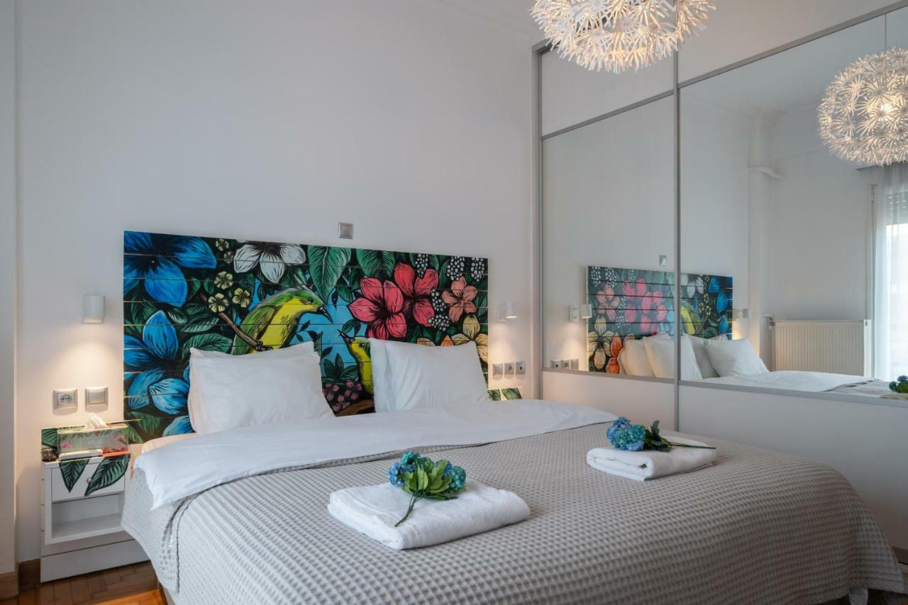 Appartamento Modern & Stylish Apt At The Heart Of Atene Esterno foto