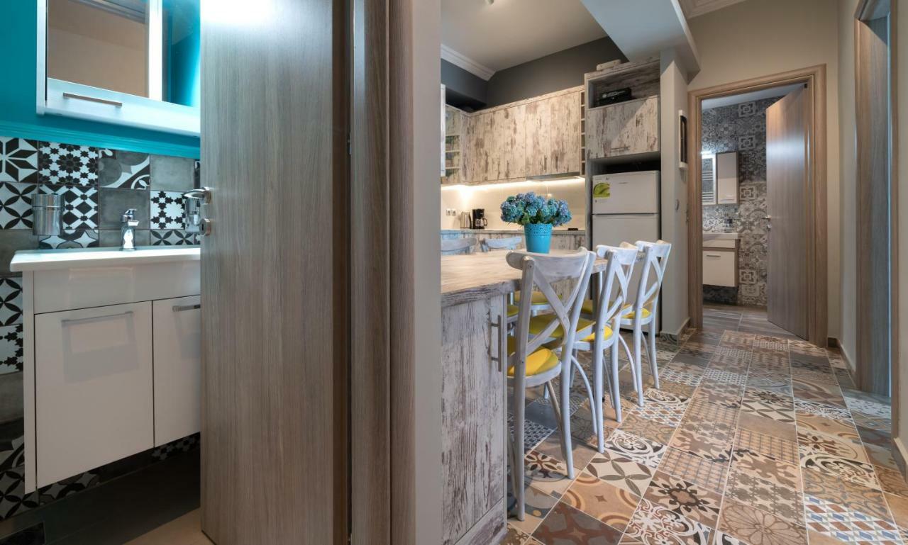 Appartamento Modern & Stylish Apt At The Heart Of Atene Esterno foto